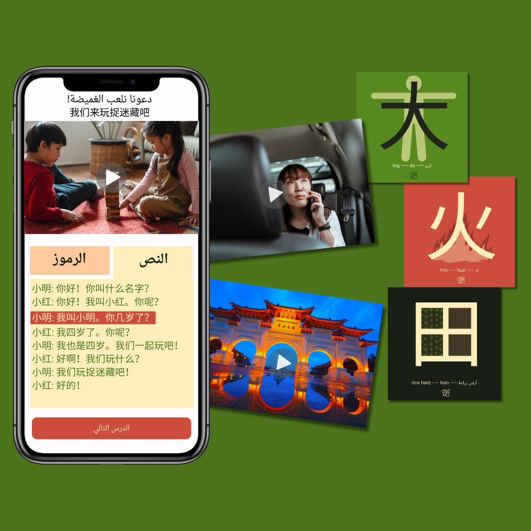 Interactive Lessons Karkade platform offers interactive Chinese language learning experiences.